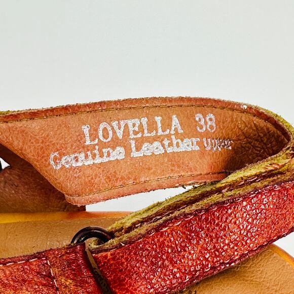 Spring Step L'Artiste Women's Lovella Leather Sandals Size 38 EU/ 7.5-8 US - Picture 11 of 12